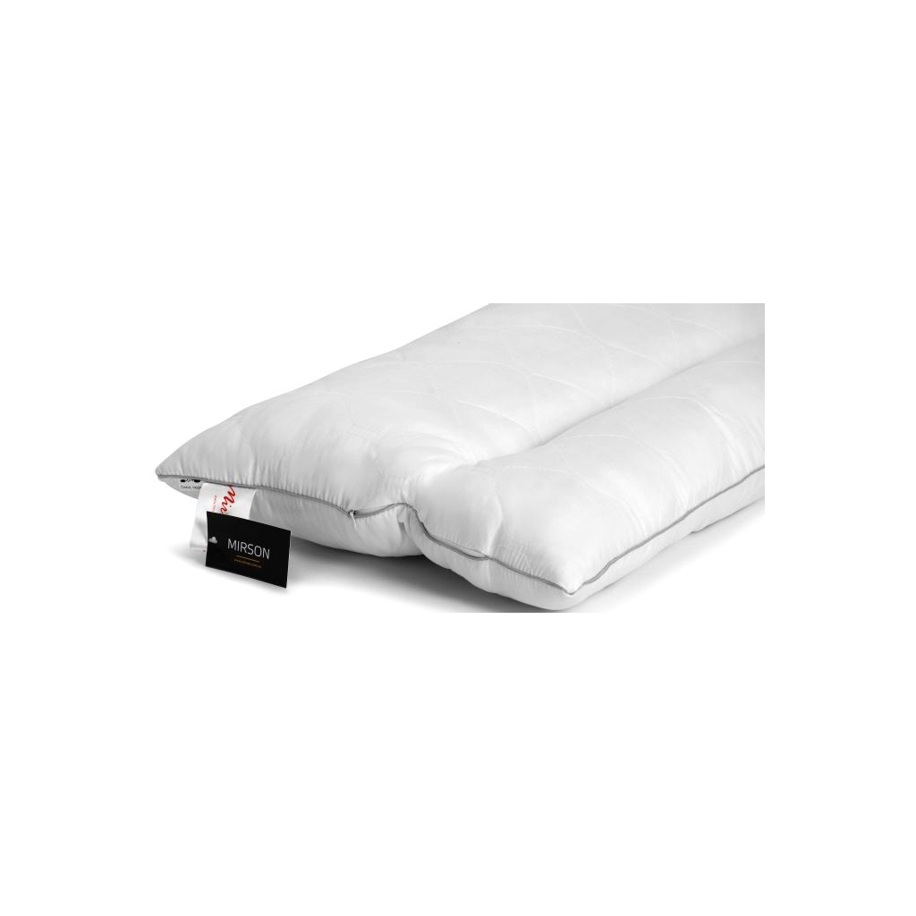 Подушка MirSon ортопедична DeLuxe Eco-Soft Silver 565 50х70 см (2200000625168) - зображення 4