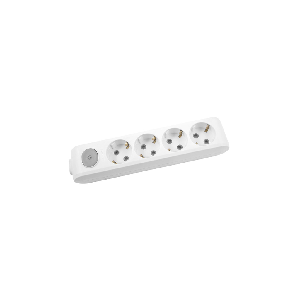 Мережевий подовжувач Panasonic X-tendia із заземленням 4 розетки, 3м (WLTA04432GR-UA) - зображення 1