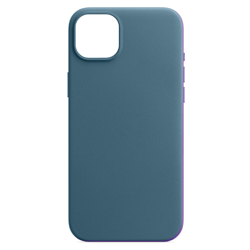 Чохол до мобільного телефона Armorstandart FAKE Leather Case Apple iPhone 15 Plus Sea Blue (ARM76298) - зображення 1