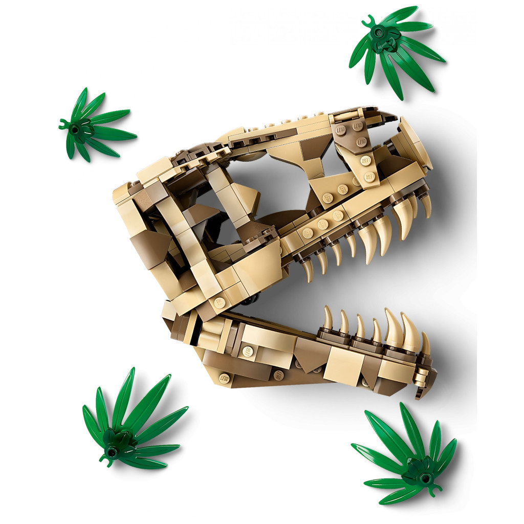 Конструктор LEGO Jurassic World Скамʼянілості динозаврів: череп тиранозавра 577 деталей (76964) - зображення 3