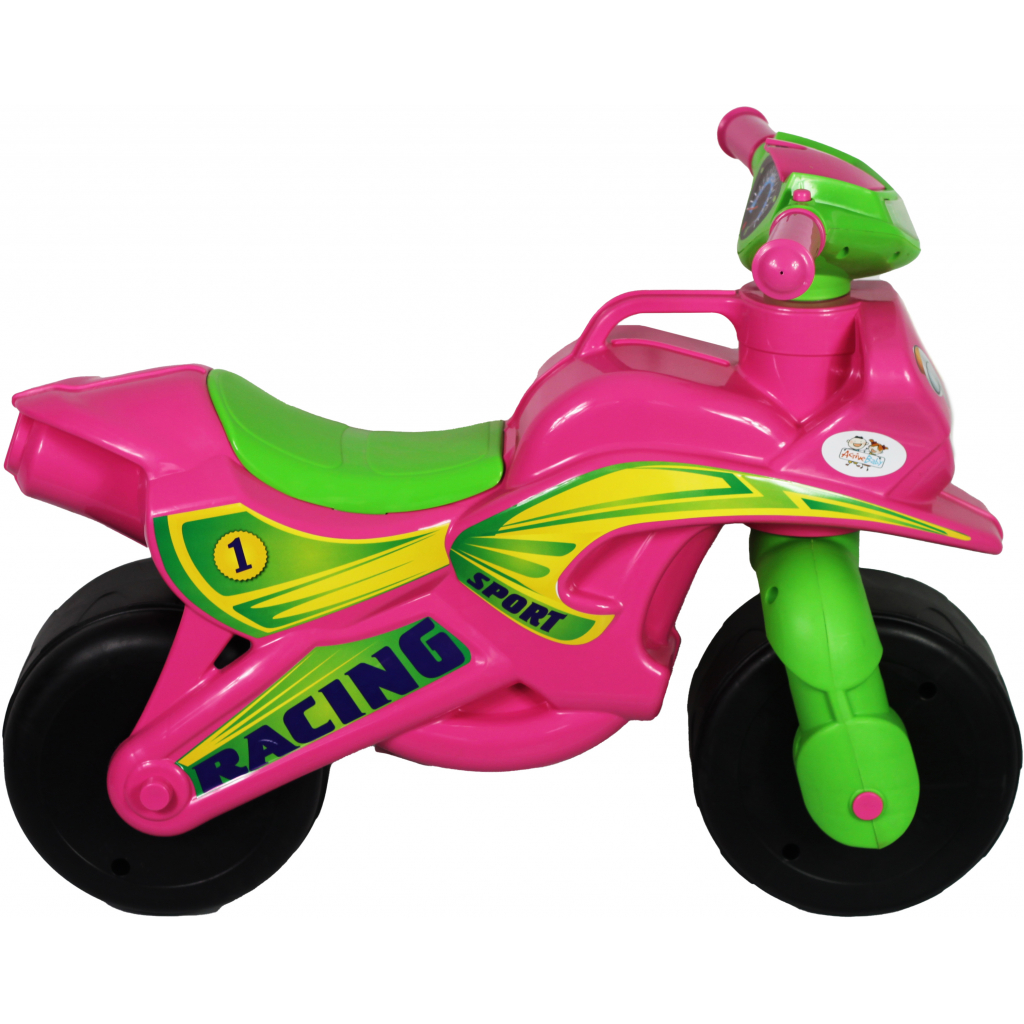 Біговел Active Baby Sport музичний рожево-зелений (0139-013М) - зображення 3