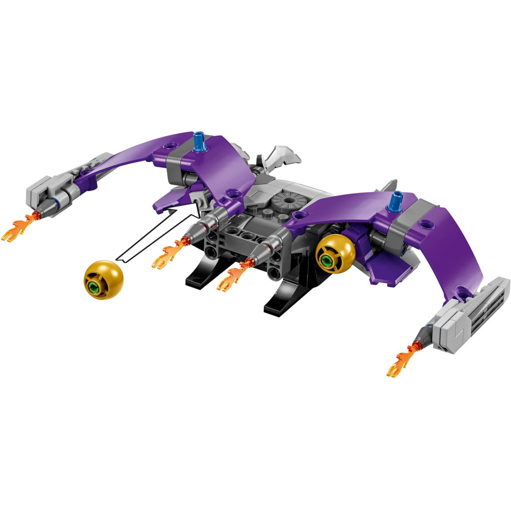 Конструктор LEGO Marvel Фігурка Зеленого гобліна для складання 471 деталь (76284) - зображення 4