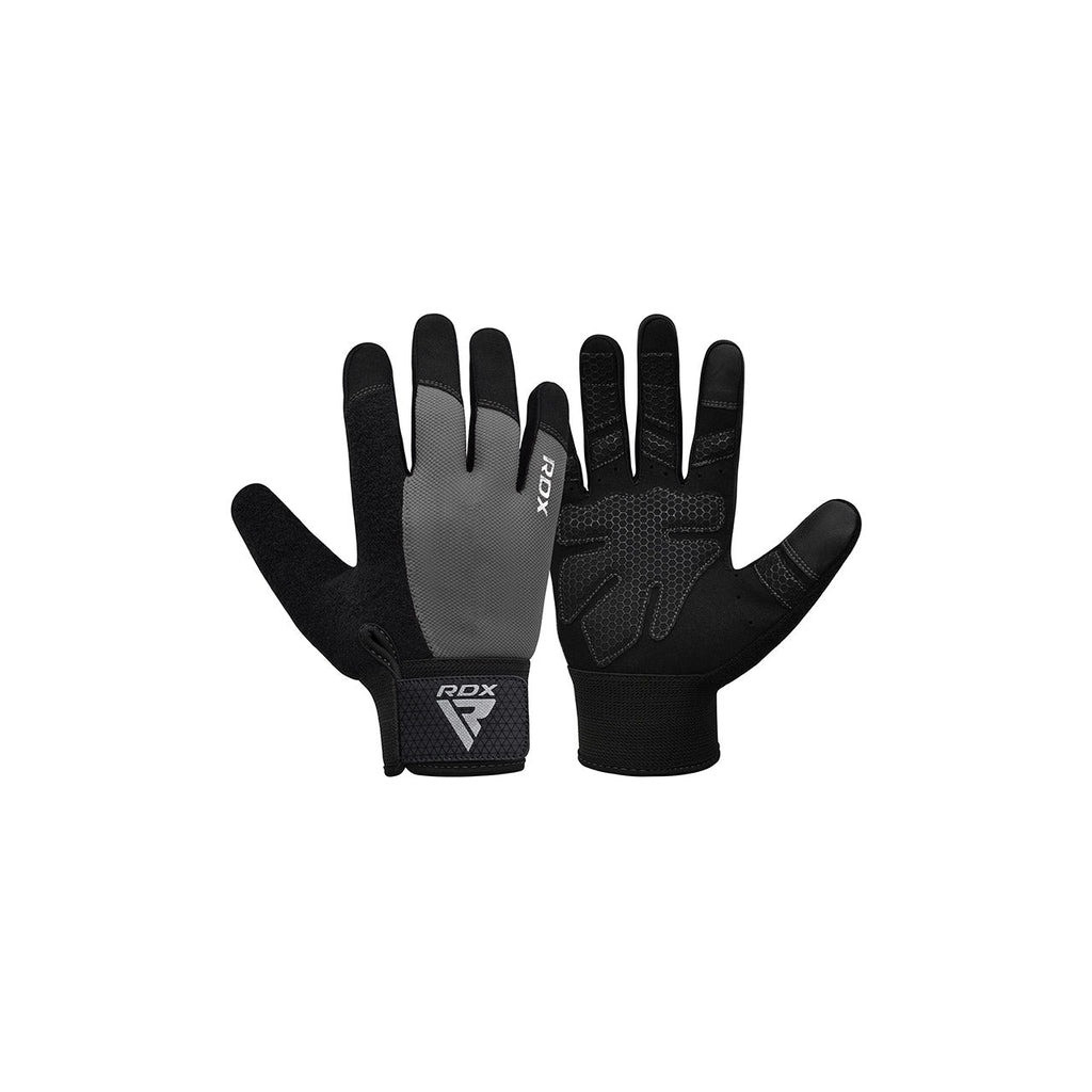 Рукавички для фітнесу RDX W1 Full Finger Plus Grey S (WGA-W1FG-S+) - зображення 5