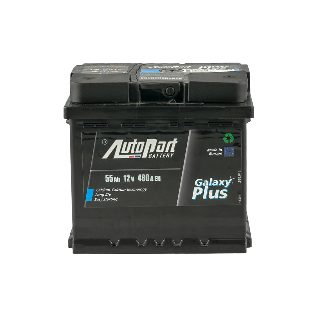 Акумулятор автомобільний AutoPart 55 Ah/12V Plus (ARL055-P01) - зображення 1
