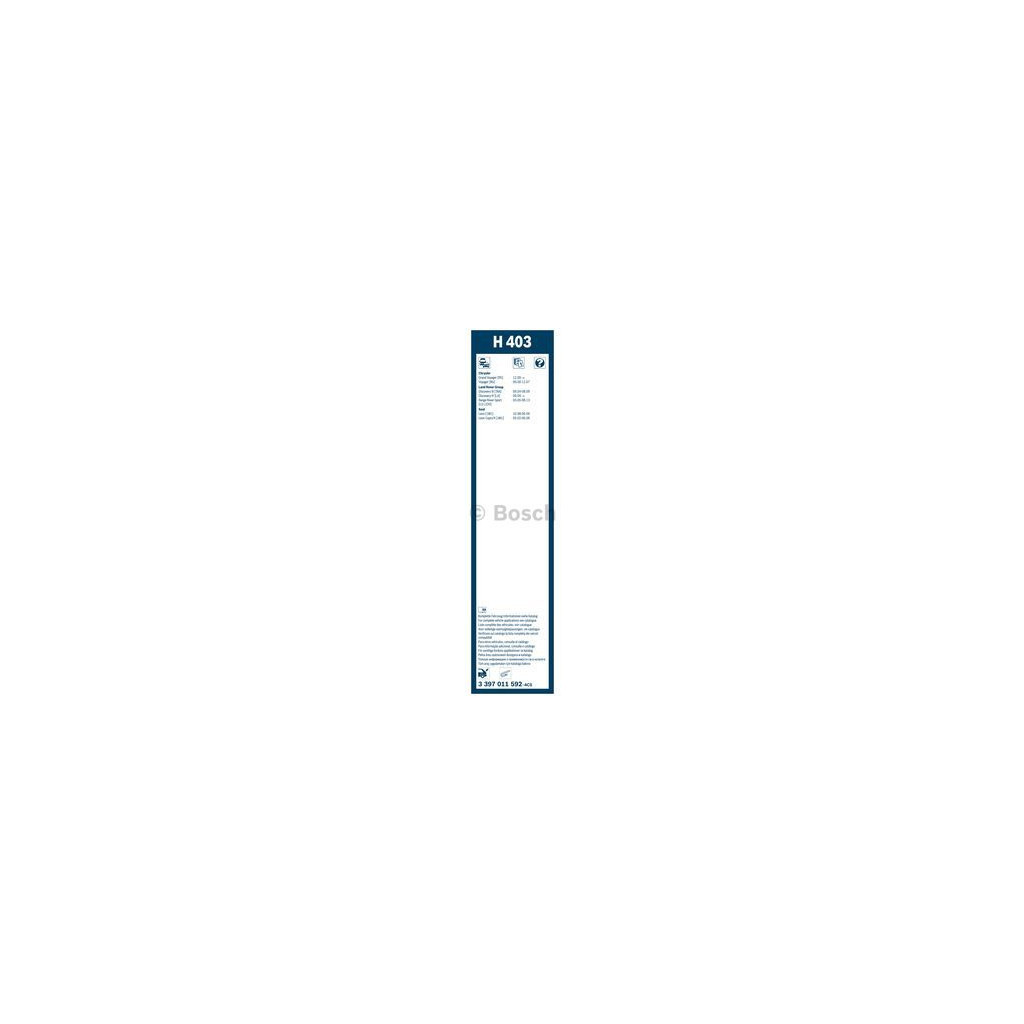 Щітка склоочисника Bosch 3 397 011 592 - зображення 2