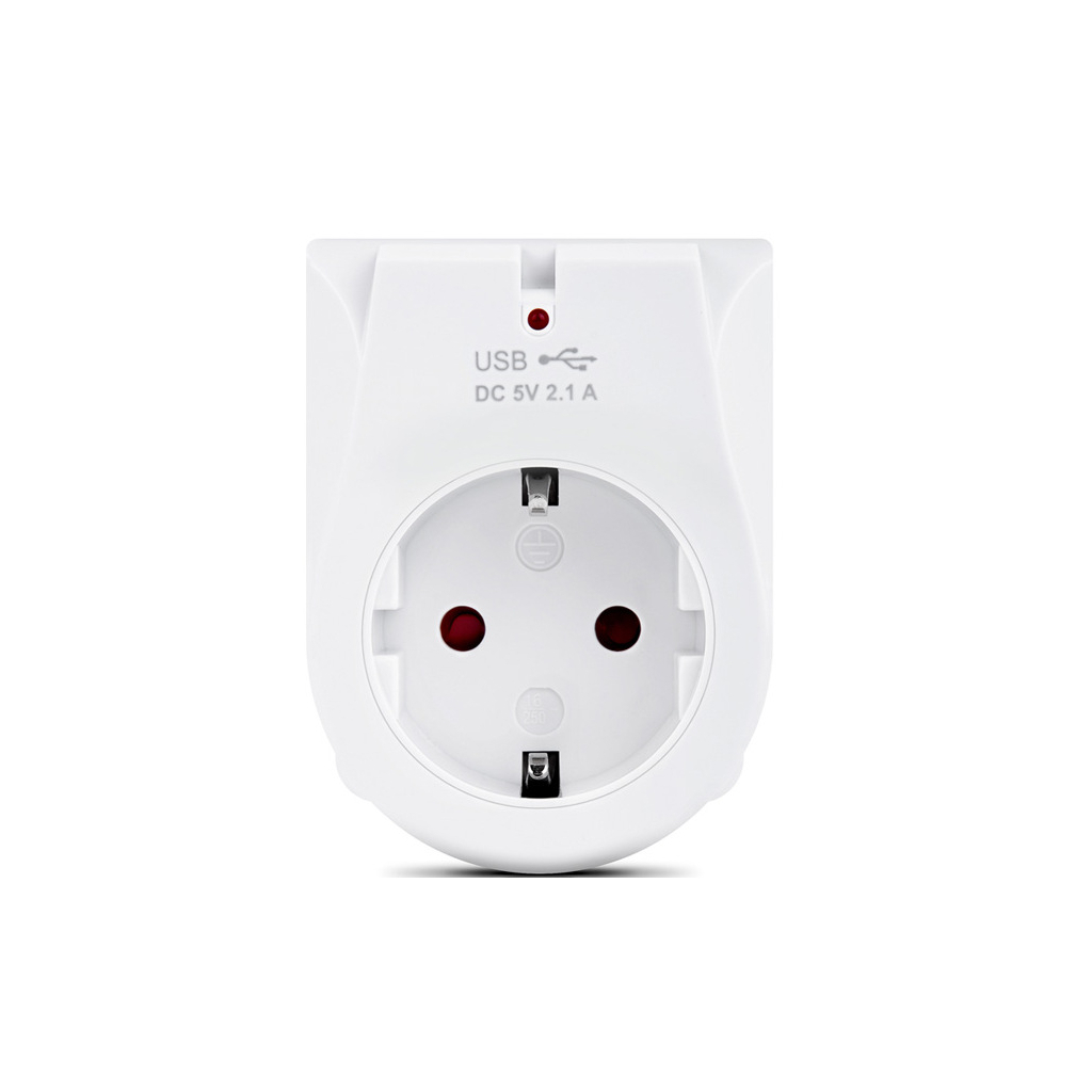 Зарядний пристрій REAL-EL 2*USB 10W (CS-25) - зображення 2
