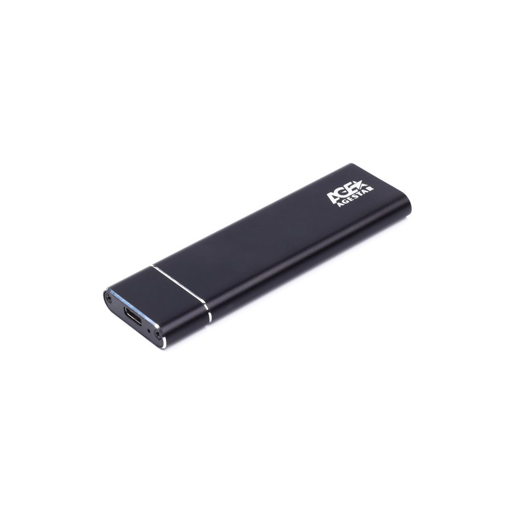 Кишеня зовнішня AgeStar M2 NGFF black (3UBNF5C (Black)) - зображення 1