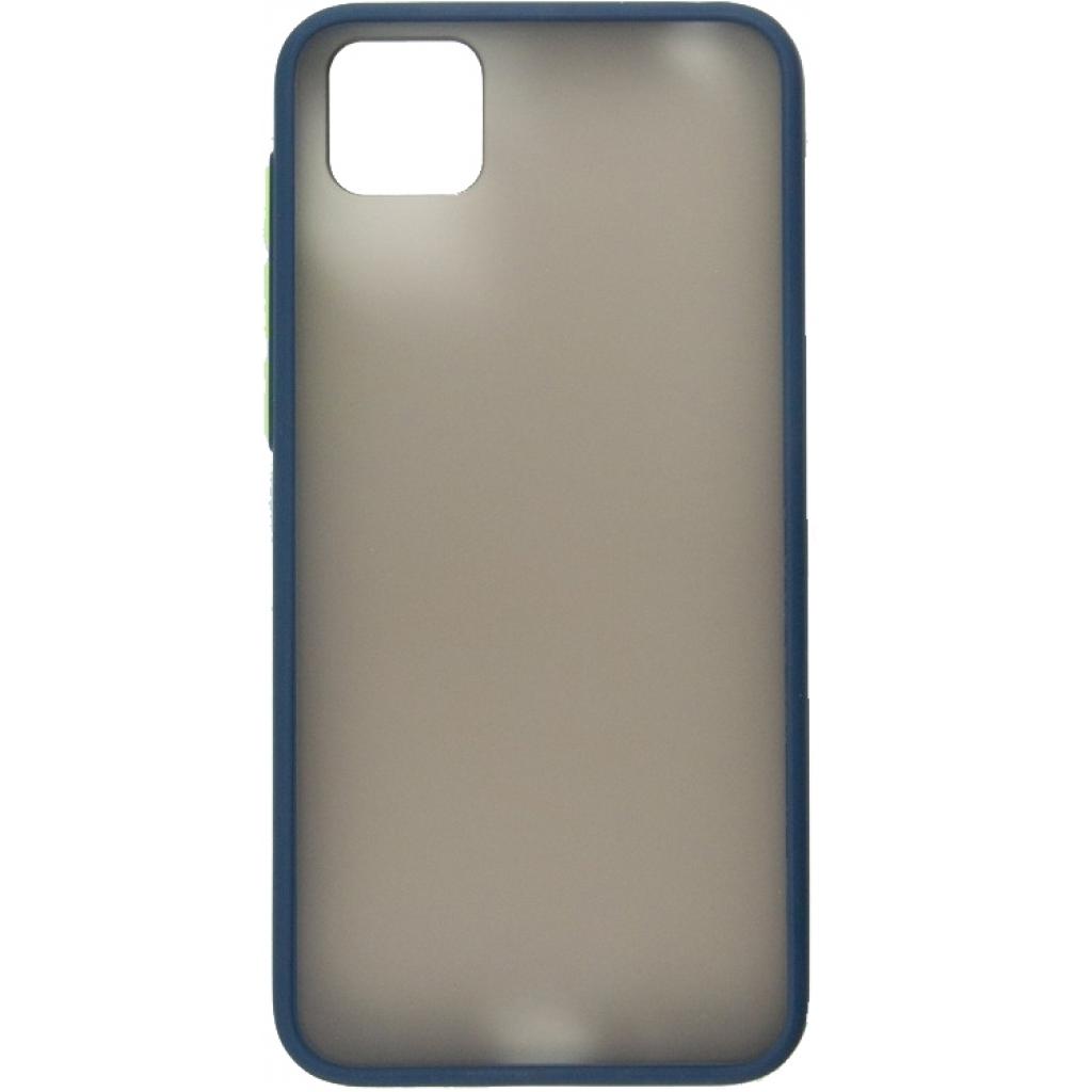 Чохол до мобільного телефона Dengos Matt Huawei Y5P, blue (DG-TPU-MATT-53) - зображення 1