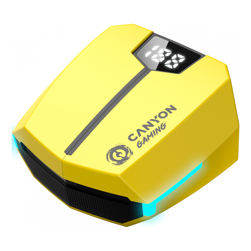Навушники Canyon GTWS-2 Gaming Yellow (CND-GTWS2Y) - зображення 5