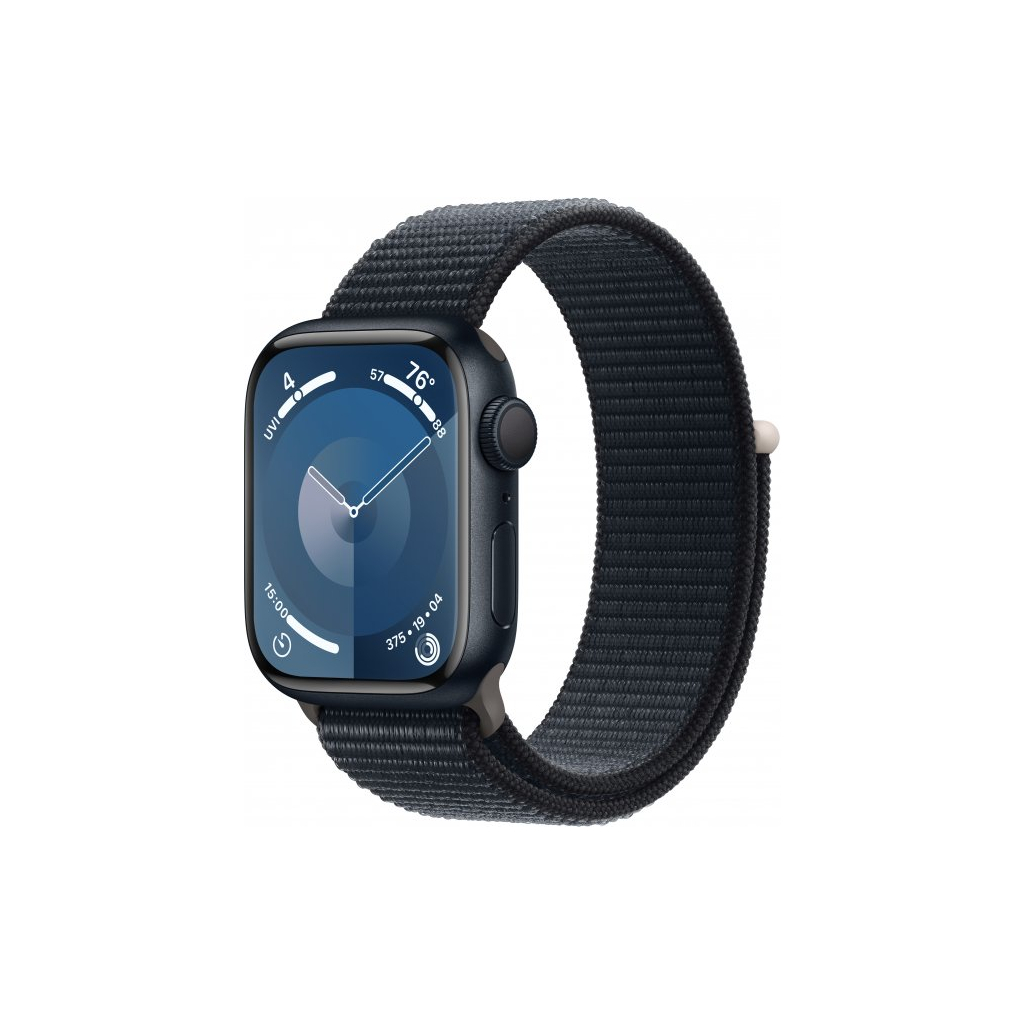 Смарт-годинник Apple Watch Series 9 GPS 41mm Midnight Aluminium Case with Midnight Sport Loop (MR8Y3QP/A) - зображення 1