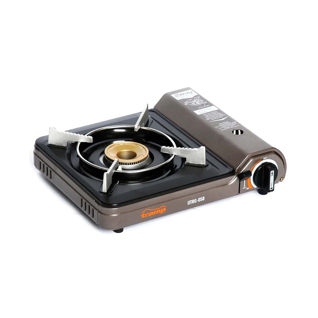 Портативна газова плитка Tramp з перехідником на балон (UTRG-058) - зображення 3