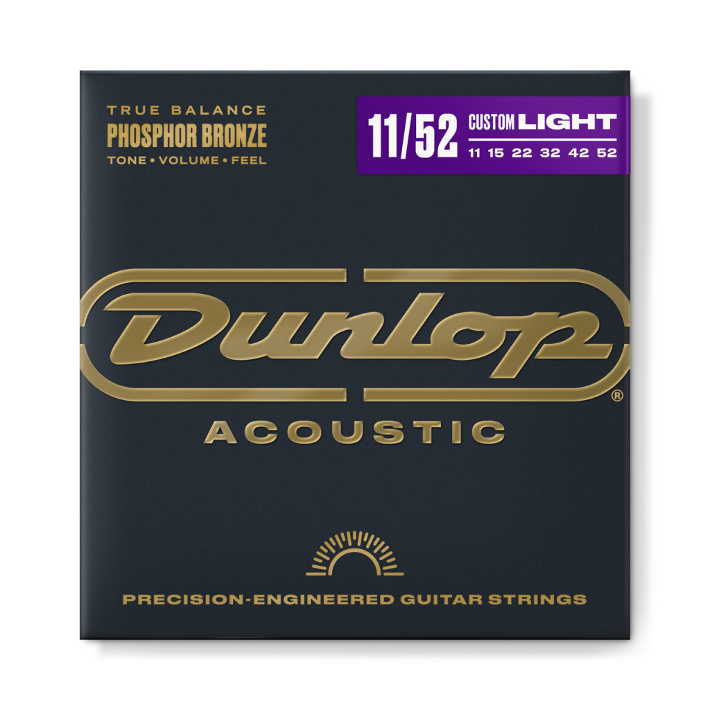 Струни для гітари Jim Dunlop Phosphor Bronze Acoustic Guitar Strings (11-52) (DAP1152) - зображення 1
