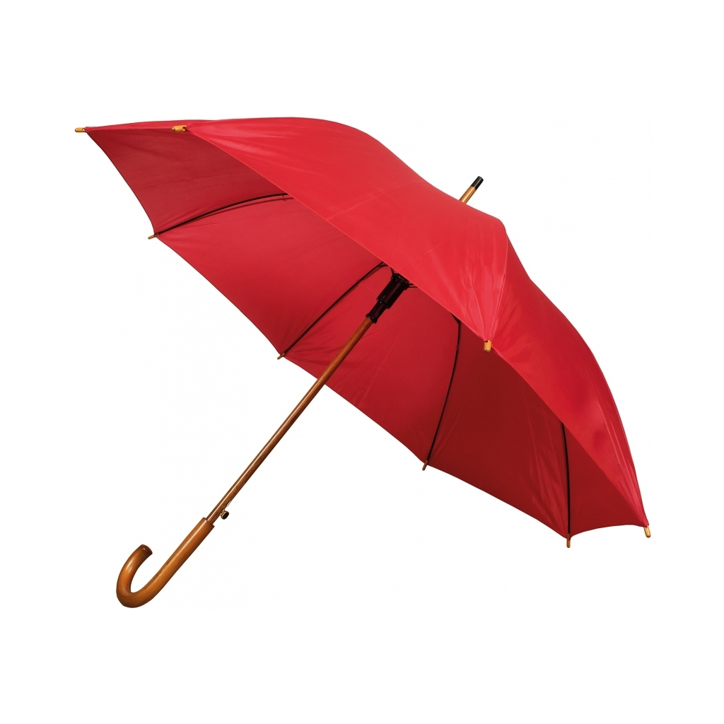 Парасоля Economix Promo TWIST тростина автомат, червона (E98400-03) - зображення 1