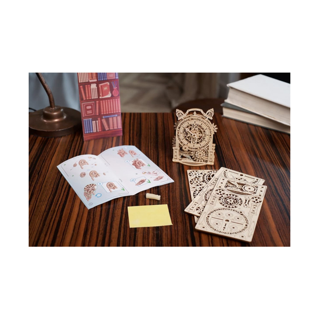 Конструктор Ugears Вінтажний будильничок (6337304) - зображення 3