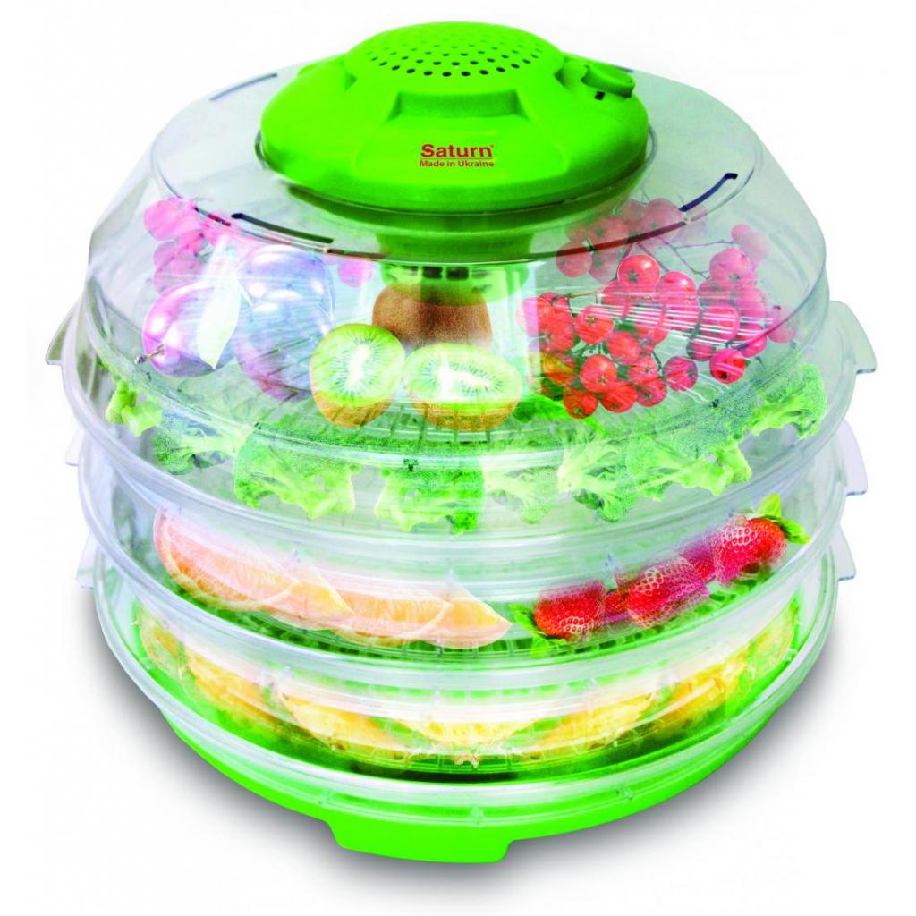 Сушка для овочів та фруктів Saturn ST-FP0113 LT.GREEN - зображення 1