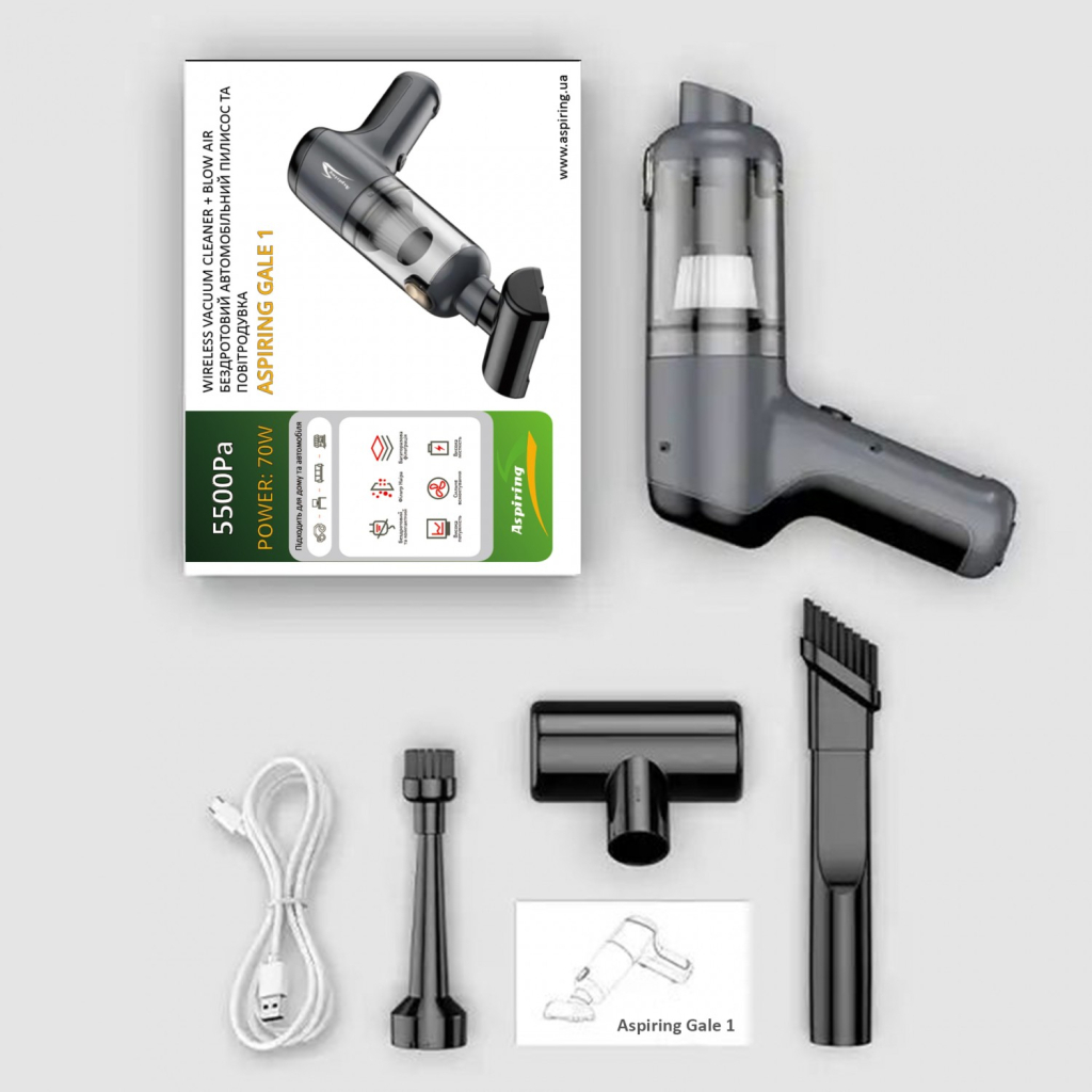 Пилосос Aspiring Gale 1 Wireless Blow air - изображение 6