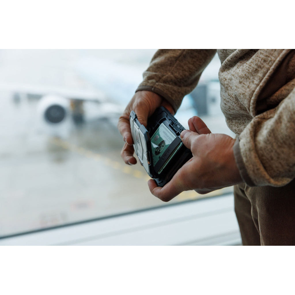 Чохол до мобільного телефона UAG Magnetic Wallet with Stand Black (964442114040) - зображення 3