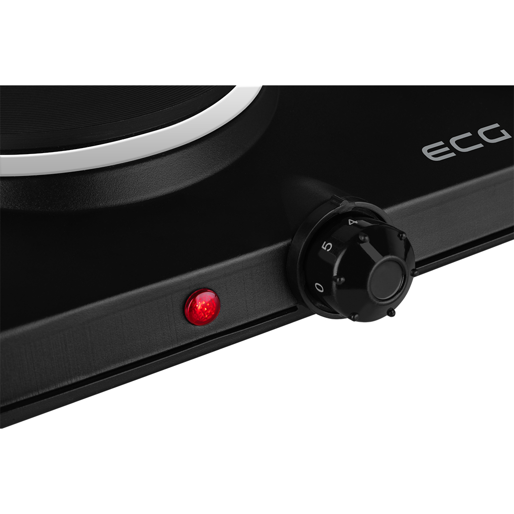 Настільна плита ECG EV 2512 Black - зображення 5