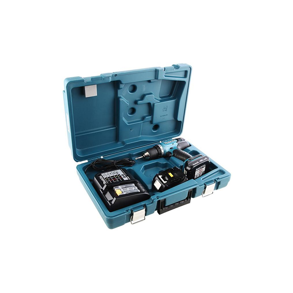 Шуруповерт Makita LXT, 3Аг х 3 шт, кейс, 42/27 Нм (DDF453RFE3) - зображення 6