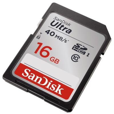 Карта пам'яті SanDisk 16Gb SDHC Class10 Ultra (SDSDUN-016G-G46) - зображення 2