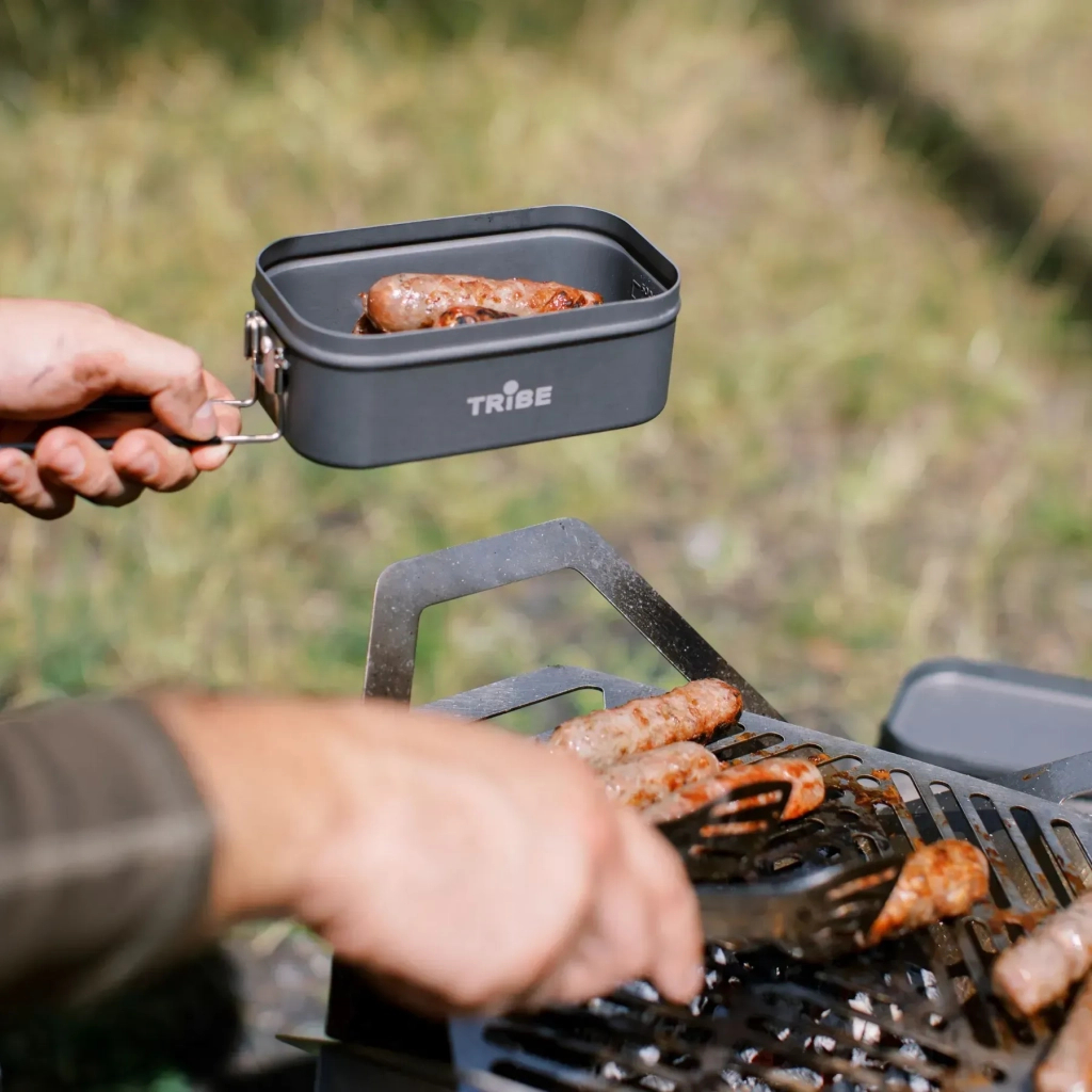 Миска туристична Tribe Lunch Box Alu T-FG-0016-grey, , шт (T-FG-0016-grey) - зображення 10