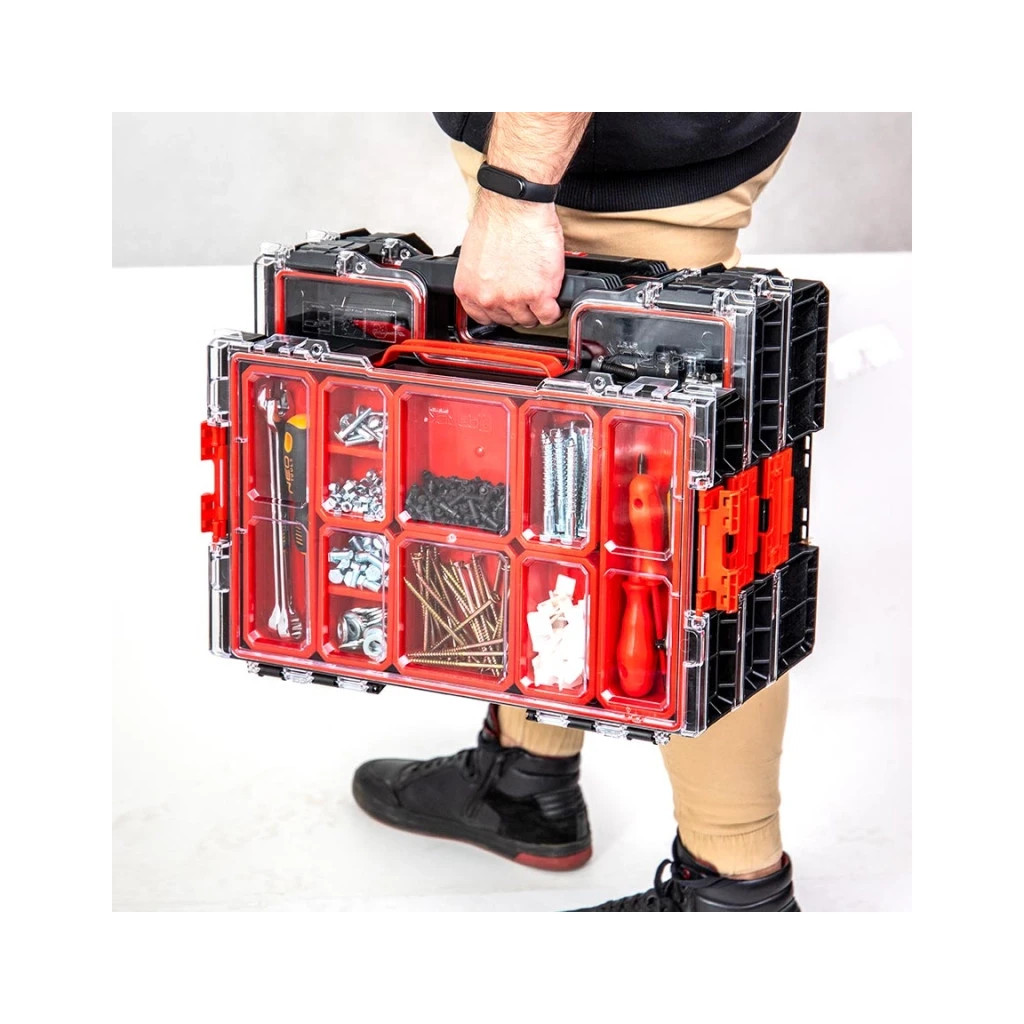 Ящик для інструментів QBRICK SYSTEM органайзер PRO 100 (ORGQPRO100CZAPG003) - зображення 3