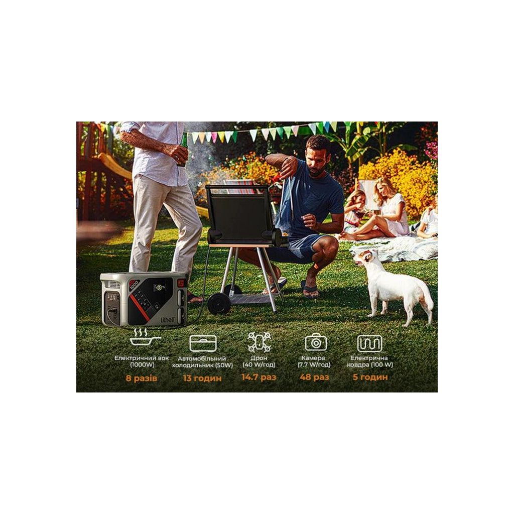 Зарядна станція Litheli 1800W 1069Wh (U20EH17-0U200) - зображення 4