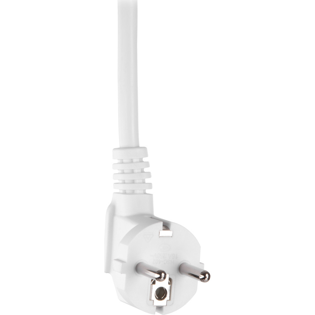 Мережевий фільтр живлення 2E 5XSchuko, 3G*1.5мм, 2м, white (2E-SP515M2WH) - изображение 5