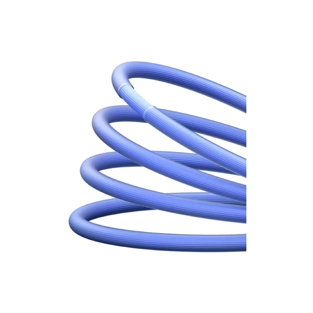 Дата кабель USB-C to USB-C 1.0m CoolPlay Fast Charging 100W blue Baseus (CAKW000203) - зображення 6