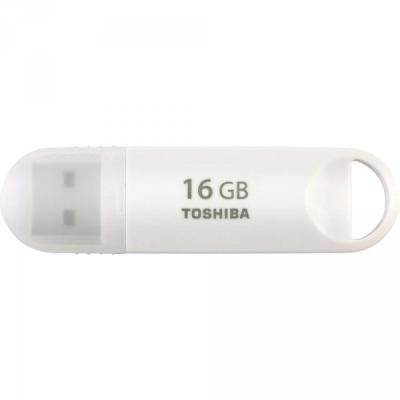 USB флеш накопичувач Toshiba 16GB Suzaku White USB 3.0 (THN-U361W0160M4) - зображення 1