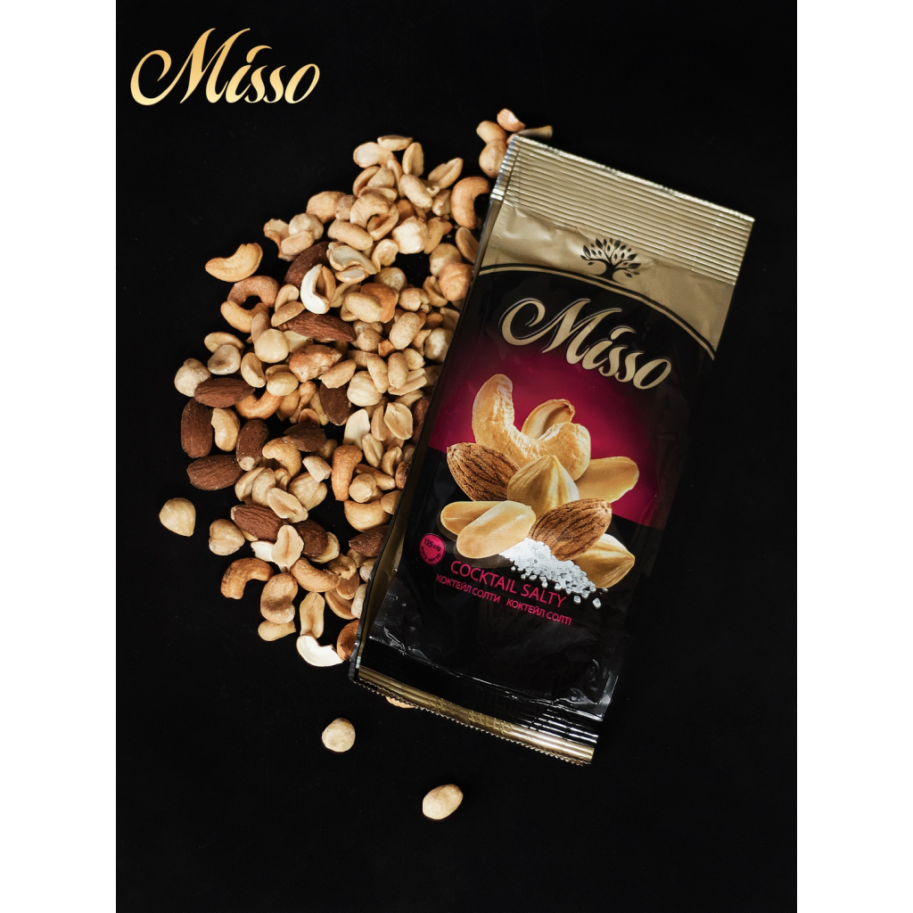 Горіхи Misso Асорті Коктейль Солті 125 г (4820232570104) - изображение 4