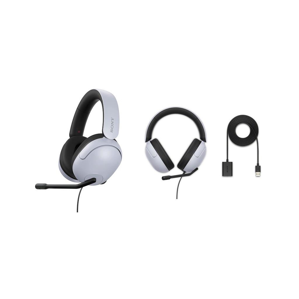 Навушники Sony Inzone H3 Over-ear (MDRG300W.CE7) - зображення 3