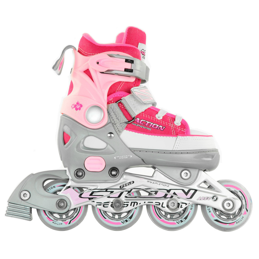 Роликові ковзани Action Anny Рожеві 29-32 (PW-126B-13-2PINK/29-32) - изображение 1