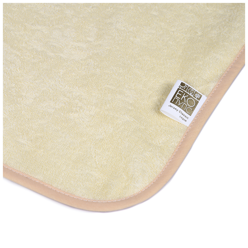 Пелюшки для малюків Еко Пупс Jersey Classic непромокаюча двостороння.50 х 70 см жовтий (ПЕЛ-5070хбтрж) - зображення 3