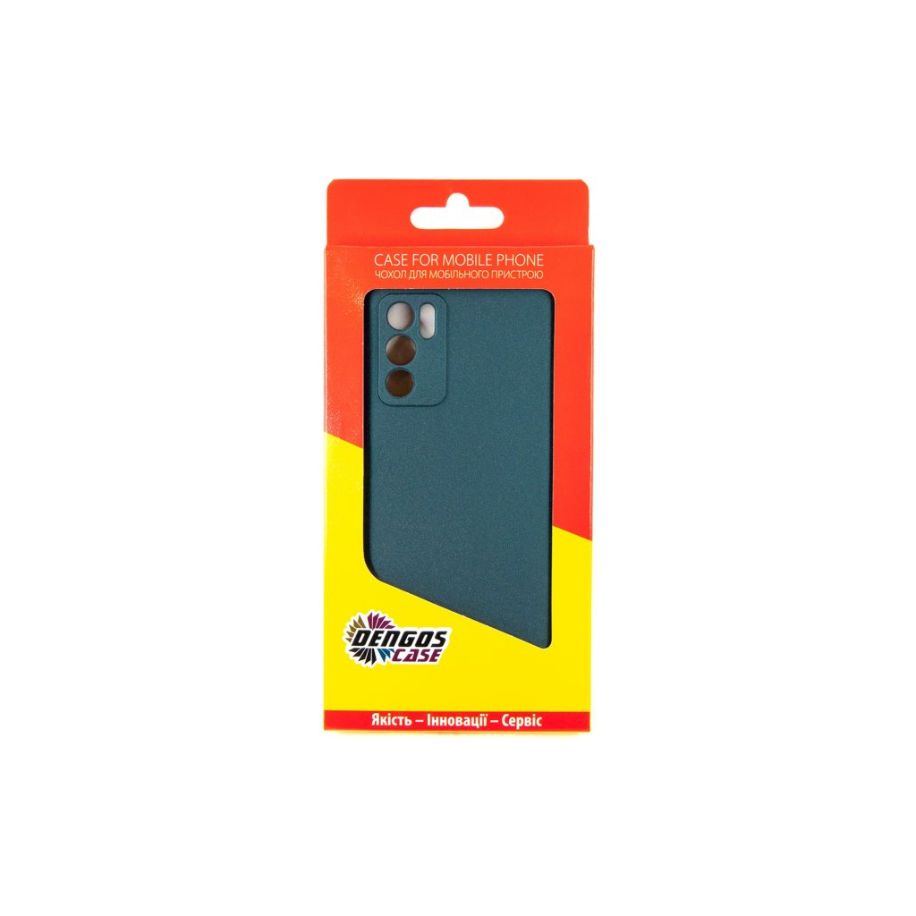 Чохол до мобільного телефона Dengos Soft OPPO A16 (green) (DG-TPU-SOFT-03) - зображення 5
