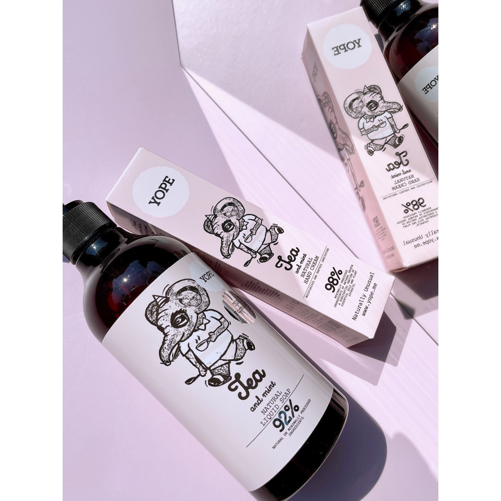 Крем для рук Yope Tea and Mint 100 мл (5900168906501) - зображення 5