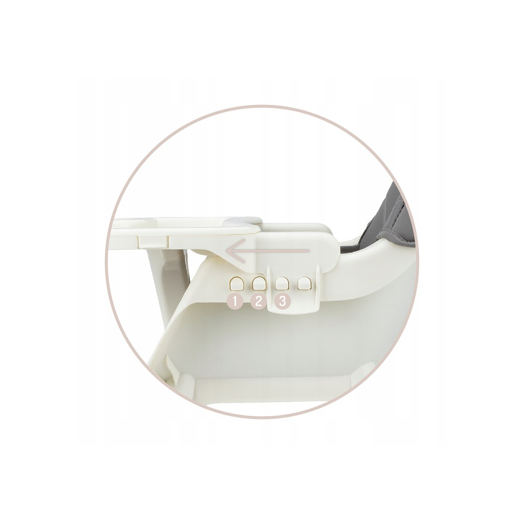 Стілець для годування MoMi Flovi dark grey (KRKA00020) - зображення 9