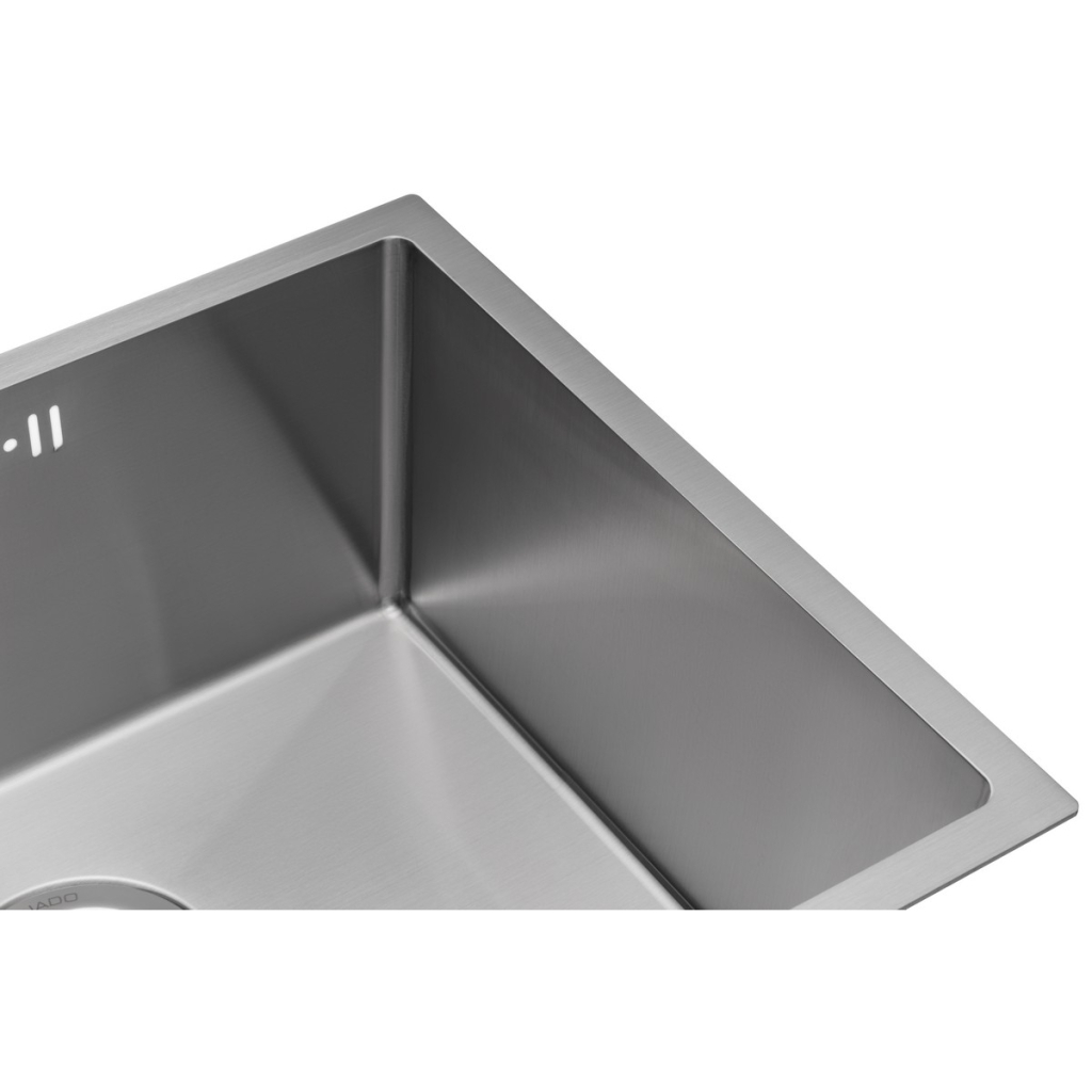 Мийка кухонна GRANADO Under top MAX STEEL S304 (GS07304) - зображення 5