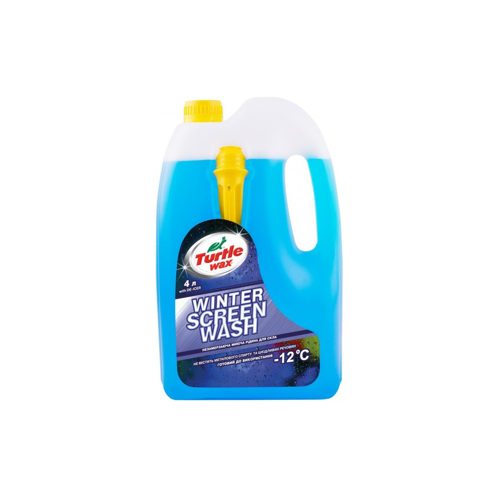 Омивач автомобільний TURTLE WAX Winter Screen Wash -12  4л (W-4050) - зображення 1