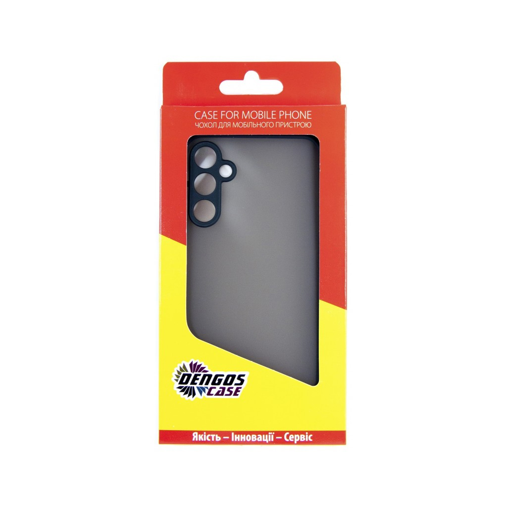 Чохол до мобільного телефона Dengos Matte Samsung Galaxy A14 5G (black) (DG-TPU-MATT-118) - зображення 5
