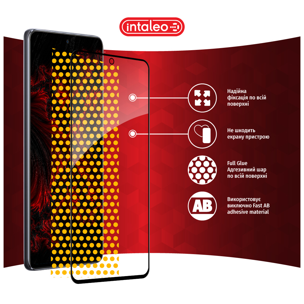 Скло захисне Intaleo Full Glue Huawei Nova 10 SE Black (1283126546495) - зображення 7