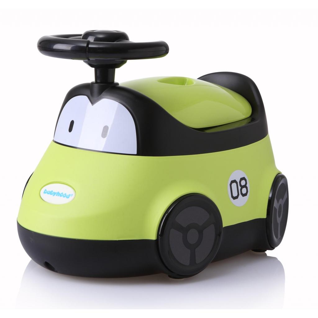 Горщик Babyhood Автомобіль зелений (BH-116G) - зображення 1