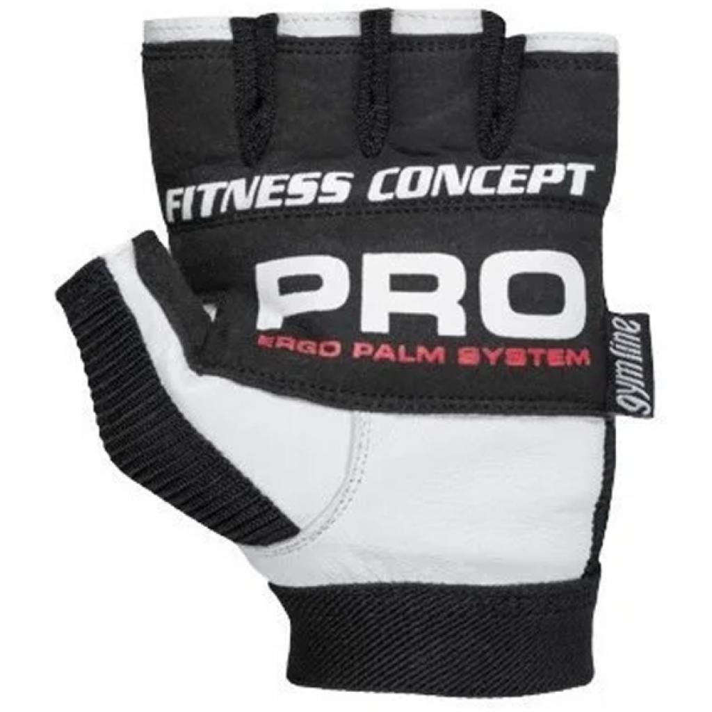 Рукавички для фітнесу Power System Fitness PS-2300 S Black/White (PS-2300_S_Black-White) - зображення 2