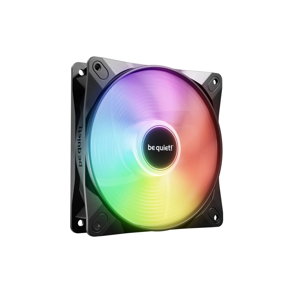 Кулер до корпусу Be quiet! Light Wings LX 120mm PWM Reverse чорний (BL132) - зображення 1