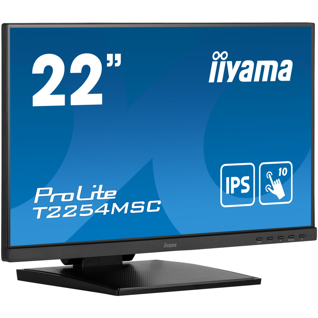 Монітор iiyama T2254MSC-B1AG - зображення 2