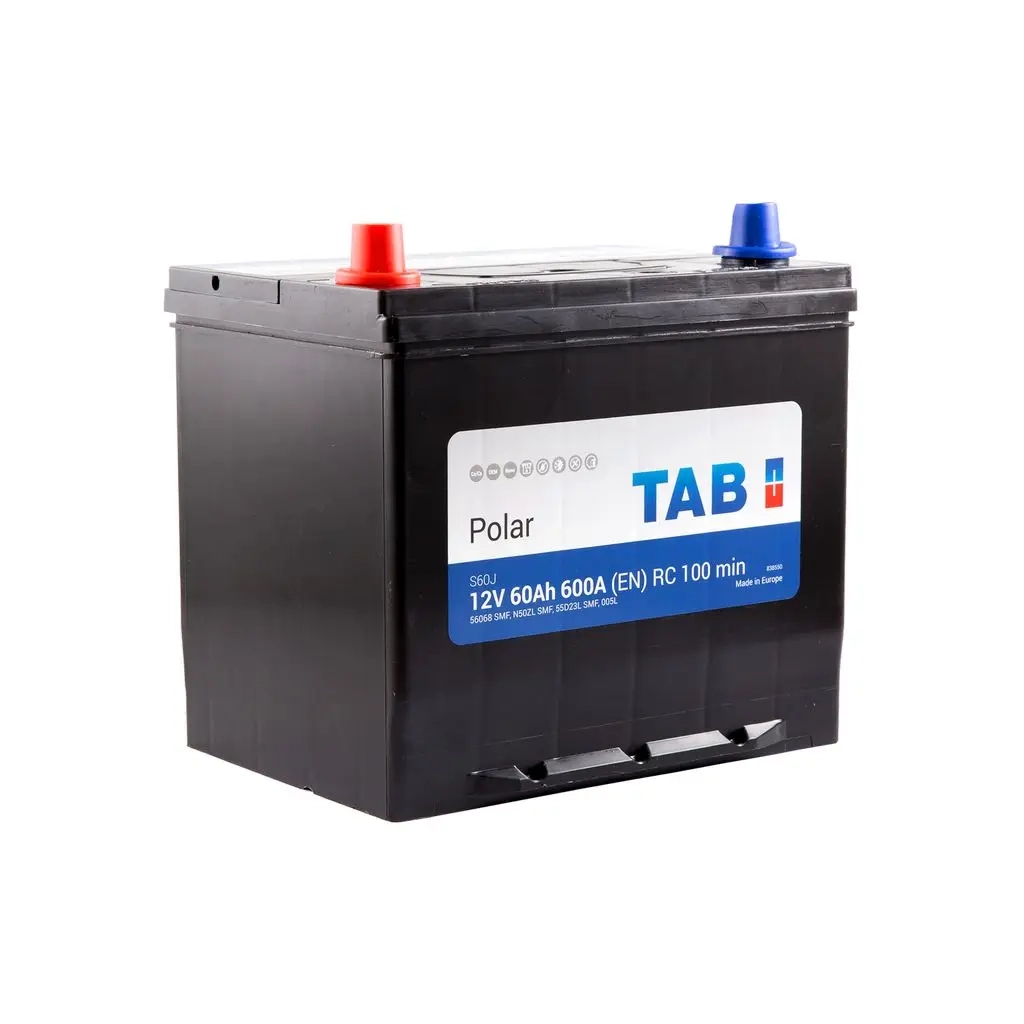 Акумулятор автомобільний TAB 60 Ah/12V Polar (246 162) - зображення 2