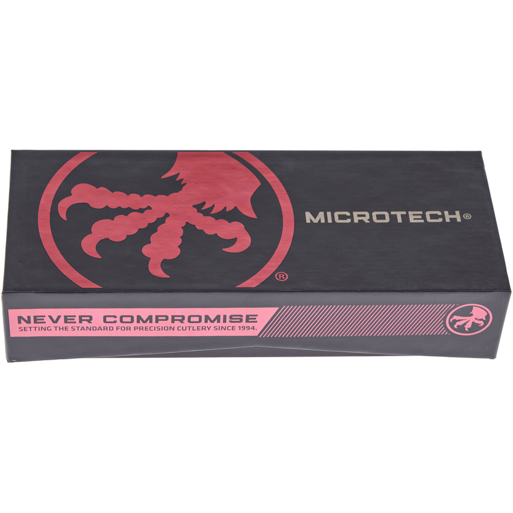 Ніж Microtech Exocet Double Edge Stonewash Distressed OD Green (157-10DOD) - изображение 6