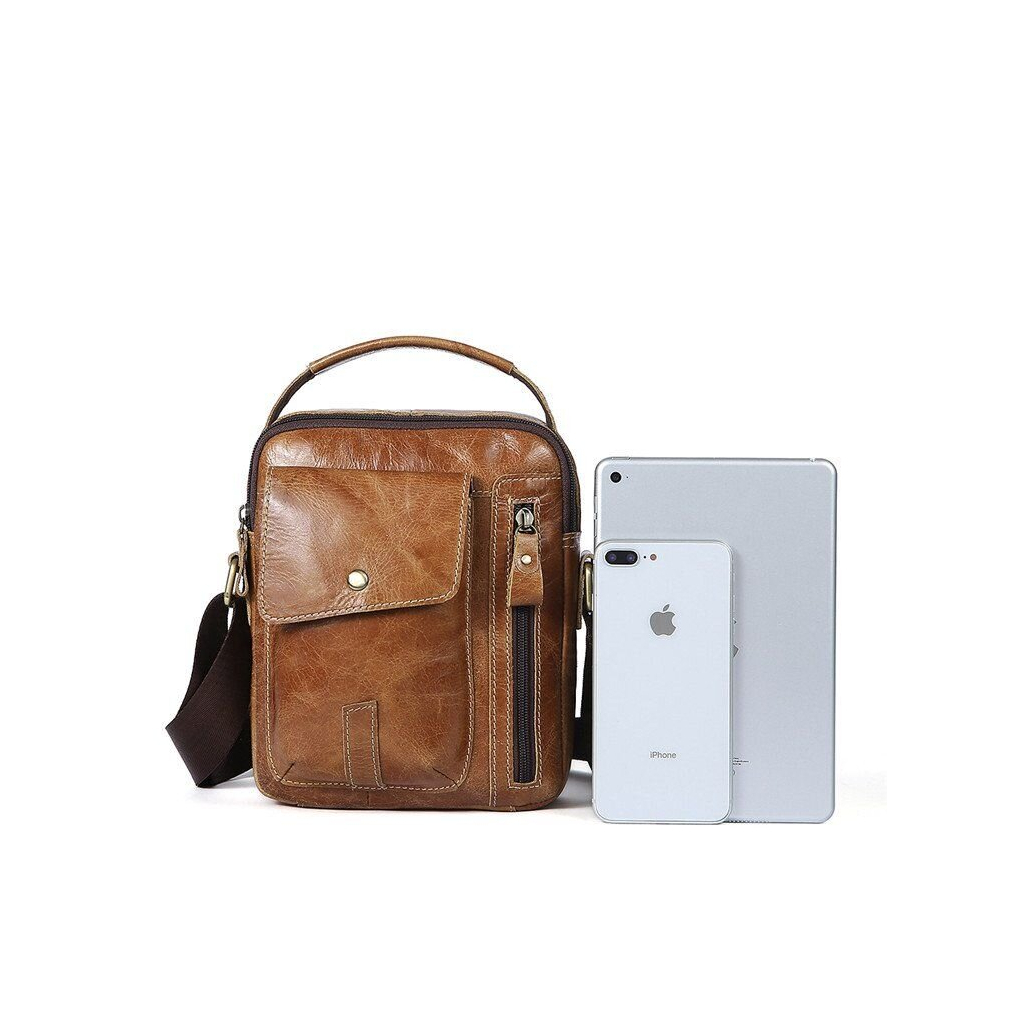 Сумка Vintage Світло-коричнева (14766) - зображення 1