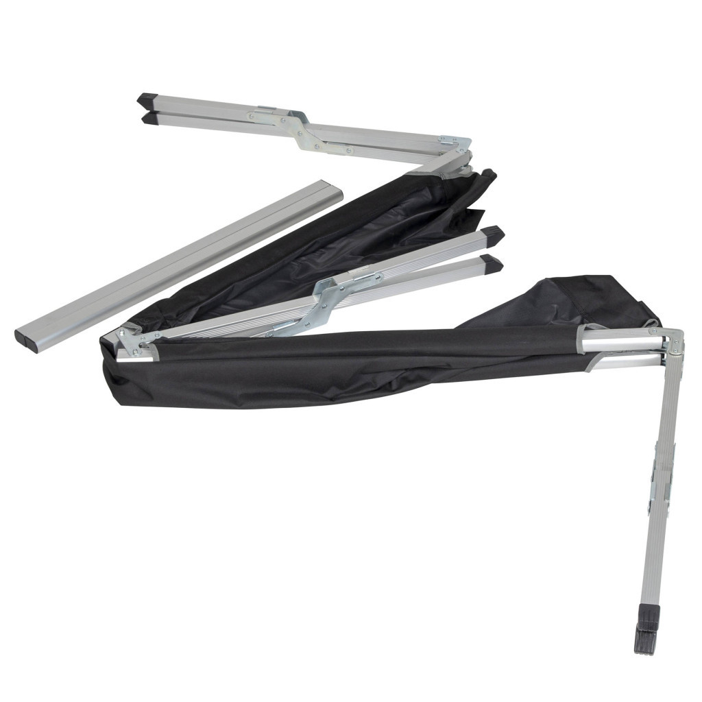 Розкладачка Bo-Camp Single XL Чорна (1304488) - зображення 4