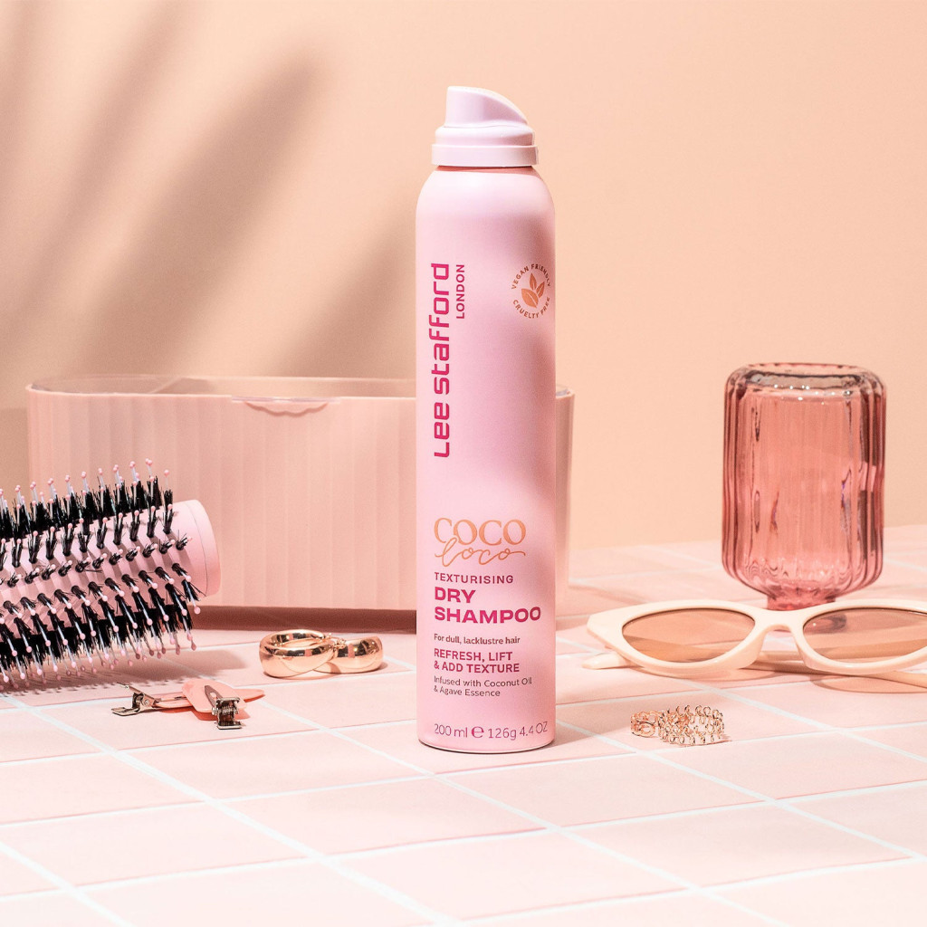 Сухий шампунь Lee Stafford Coco Loco Texturising Dry Shampoo 200 мл (5060282703612) - изображение 2